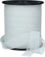 Bandă pentru gard electric 40 mm, albă, cu 8 fire din oțel inoxidabil, 200 m – ZoneGuard Basic - imagine 2