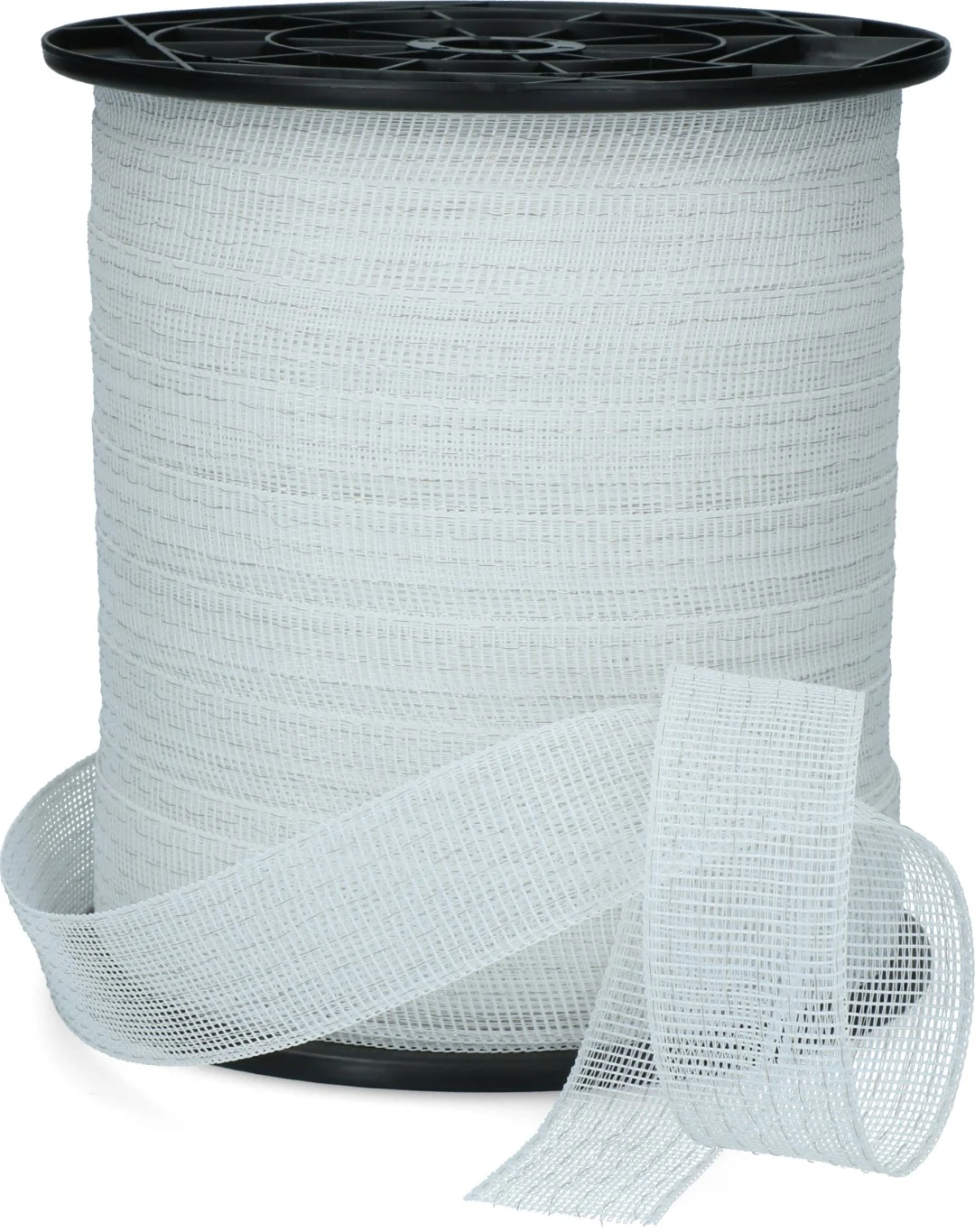Bandă pentru gard electric 40 mm, albă, cu 8 fire din oțel inoxidabil, 200 m – ZoneGuard Basic - imagine 2