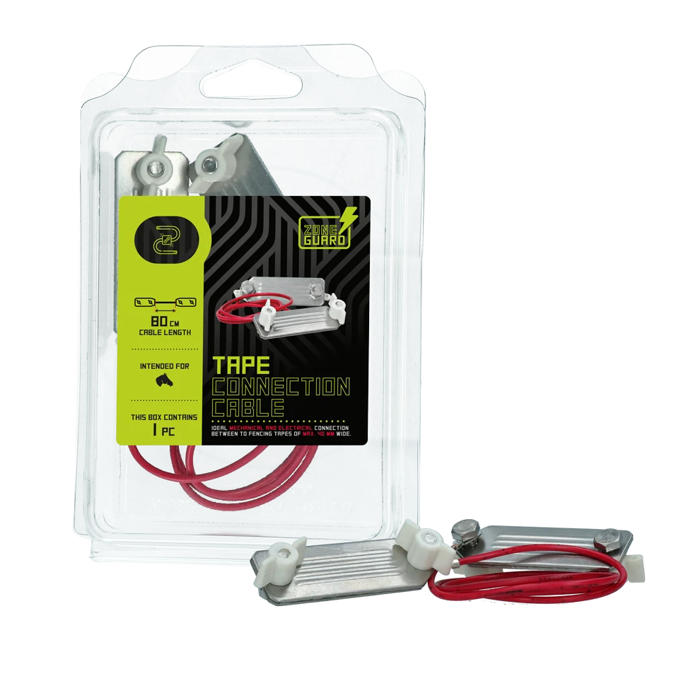 Cablu de îmbinare ZoneGuard pentru 2 benzi de până la 40 mm, 80 cm - imagine 2