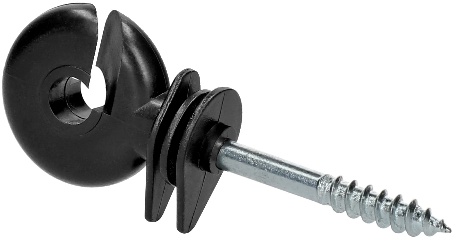 Izolator inelar cu miez continuu, negru, 25 de bucăți – ZoneGuard Strong - imagine 1