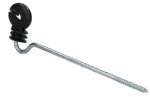 Izolator inelar cu distanțier, tijă de 22 cm, 10 bucăți – ZoneGuard