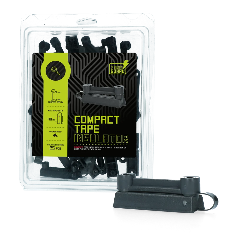 Izolator pentru bandă de până la 40 mm, 25 de bucăți – ZoneGuard Compact - imagine 2