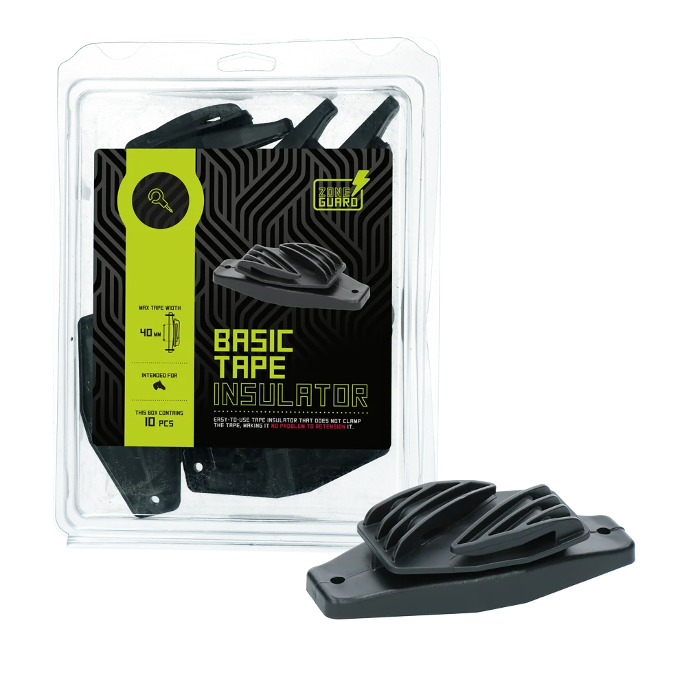 Izolator pentru bandă de până la 40 mm, 10 bucăți – ZoneGuard Basic - imagine 3