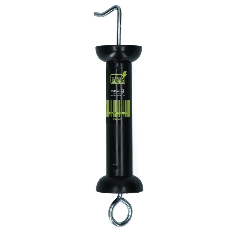 Mâner pentru poartă cu cârlig extra mare, negru – ZoneGuard Basic Poortgreep plus - imagine 1