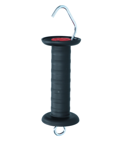 Mâner pentru poartă cu cârlig extra mare, negru – ZoneGuard Basic