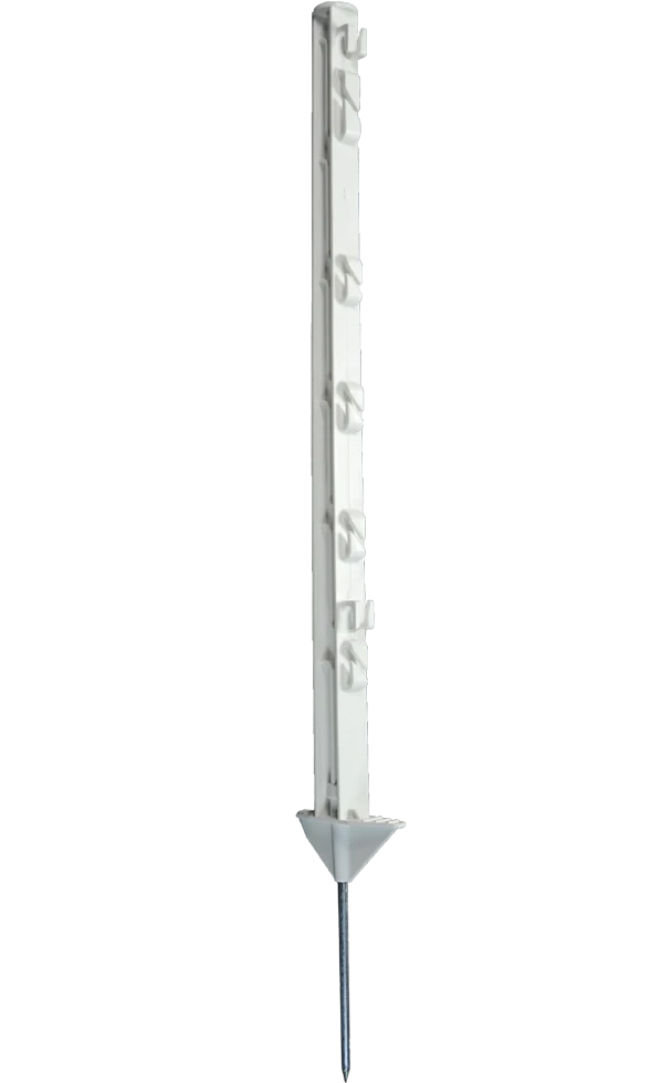 Țăruș de acces din plastic, 75 cm, alb – ZoneGuard - imagine 1
