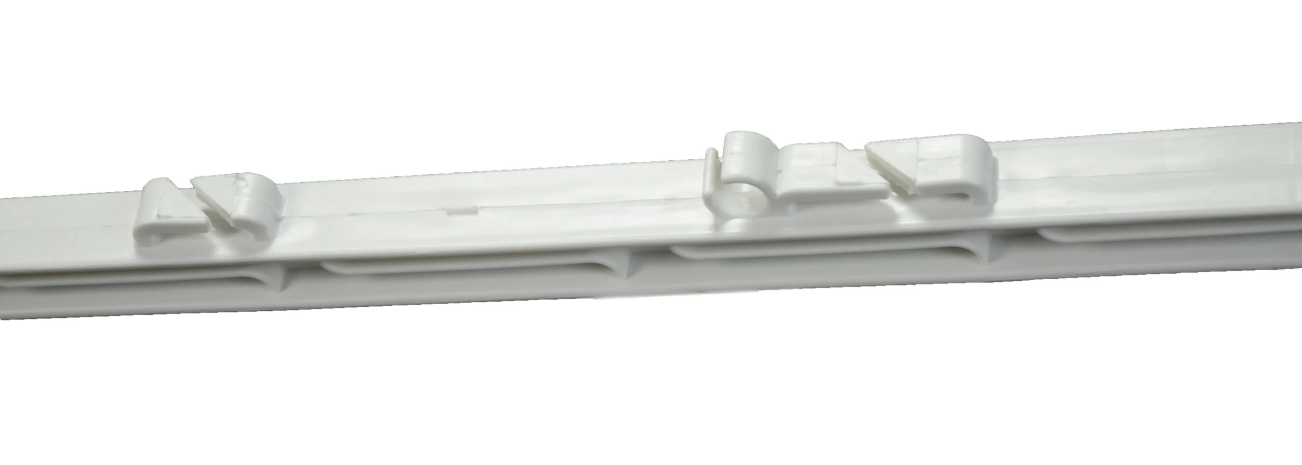 Stâlp din plastic cu treaptă, 150 cm, alb – ZoneGuard - imagine 2