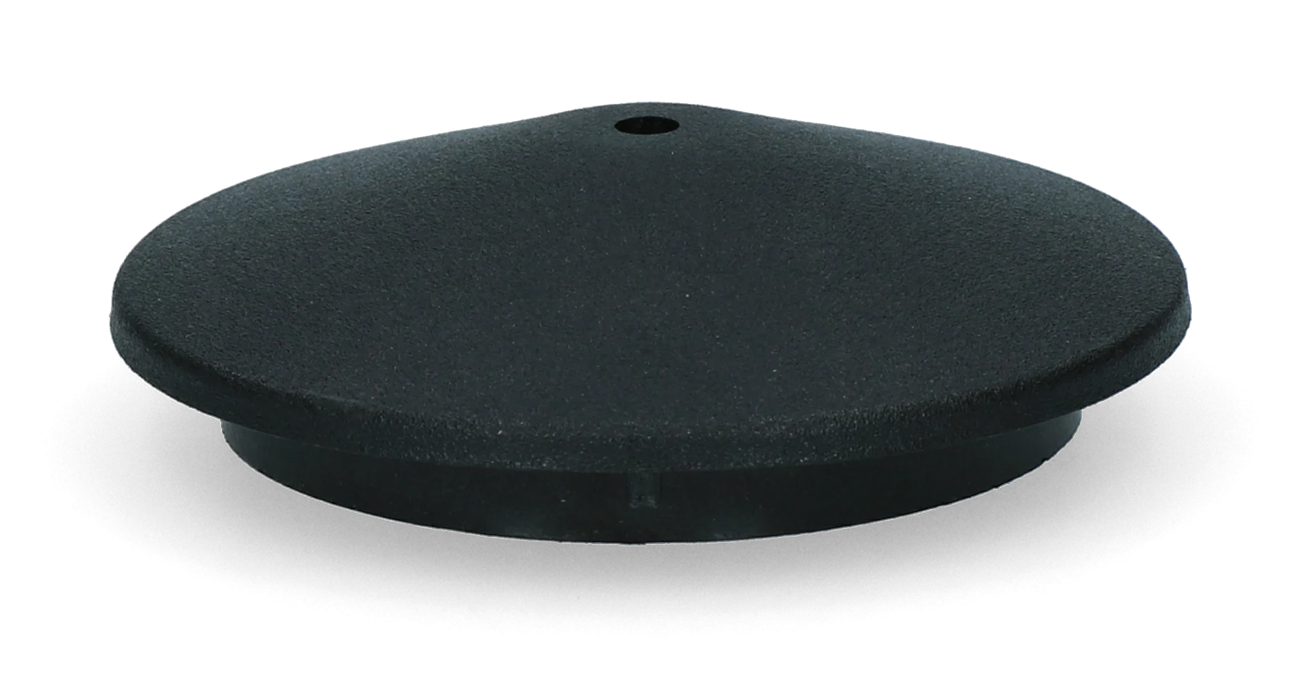 Capac rotund pentru stâlp, 60 mm, cu orificiu de fixare – ZoneGuard - imagine 2