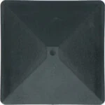 Capac pătrat pentru stâlp, 75 mm – ZoneGuard - imagine 2