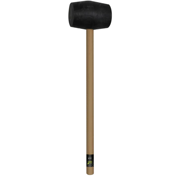 Baros pentru împrejmuiri cu coadă din lemn, 5 kg – ZoneGuard