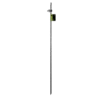 Țăruș de împământare zincat cu clemă, 1 m – ZoneGuard - imagine 3