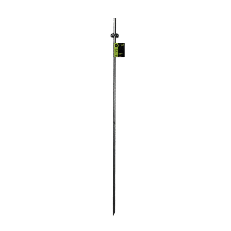 Țăruș de împământare zincat cu clemă, 1 m – ZoneGuard