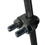 Țăruș de împământare zincat cu clemă, 1 m – ZoneGuard - imagine 2