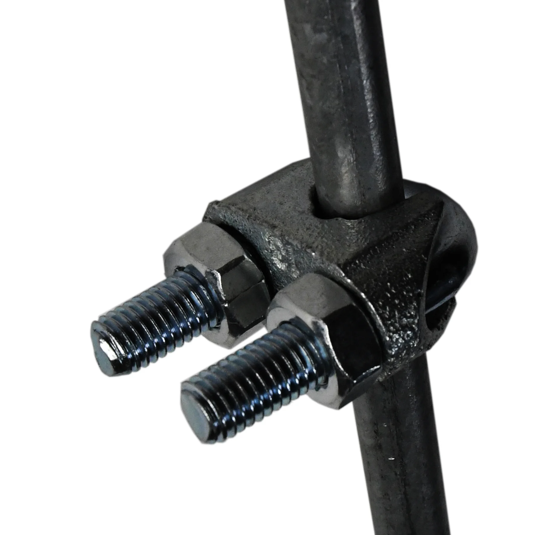 Țăruș de împământare zincat cu clemă, 1 m – ZoneGuard - imagine 2