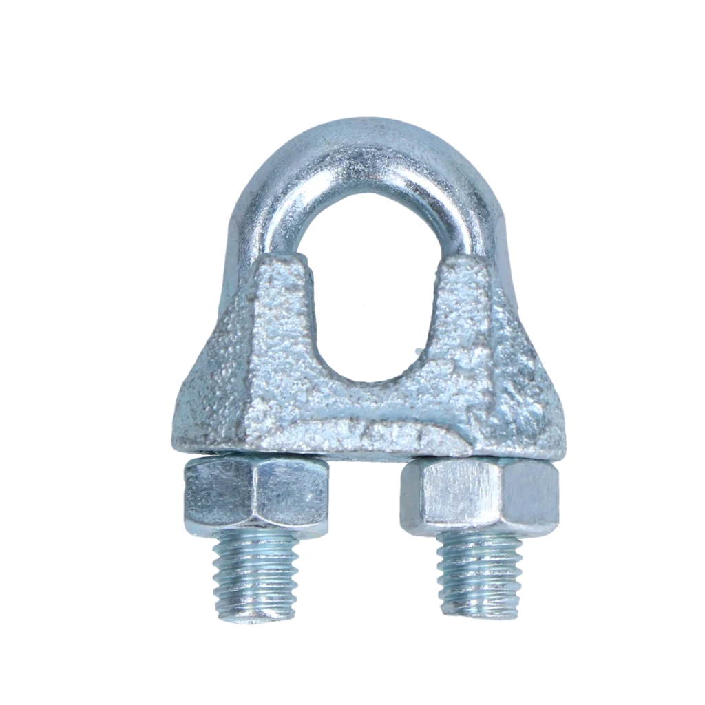 Clemă pentru țăruș de împământare galvanizat de 1 m – ZoneGuard - imagine 1