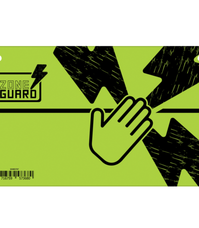 Indicator de avertizare Pericol: gard electric – ZoneGuard