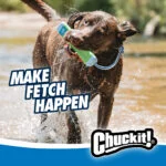 Dummy de aport cu frânghie, plutitor, ø 5 cm x 25 cm – Chuckit! Amphibious Bumper M - imagine 4