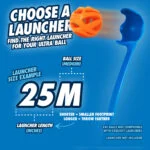 Minge de aport pentru câini, plutitoare, Ø 7 cm – Chuckit! Air Fetch Ball - imagine 4
