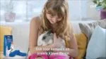 Perie din silicon pentru pisici cu păr scurt, albastră – Pet + Me Cat Hair Brush - imagine 6