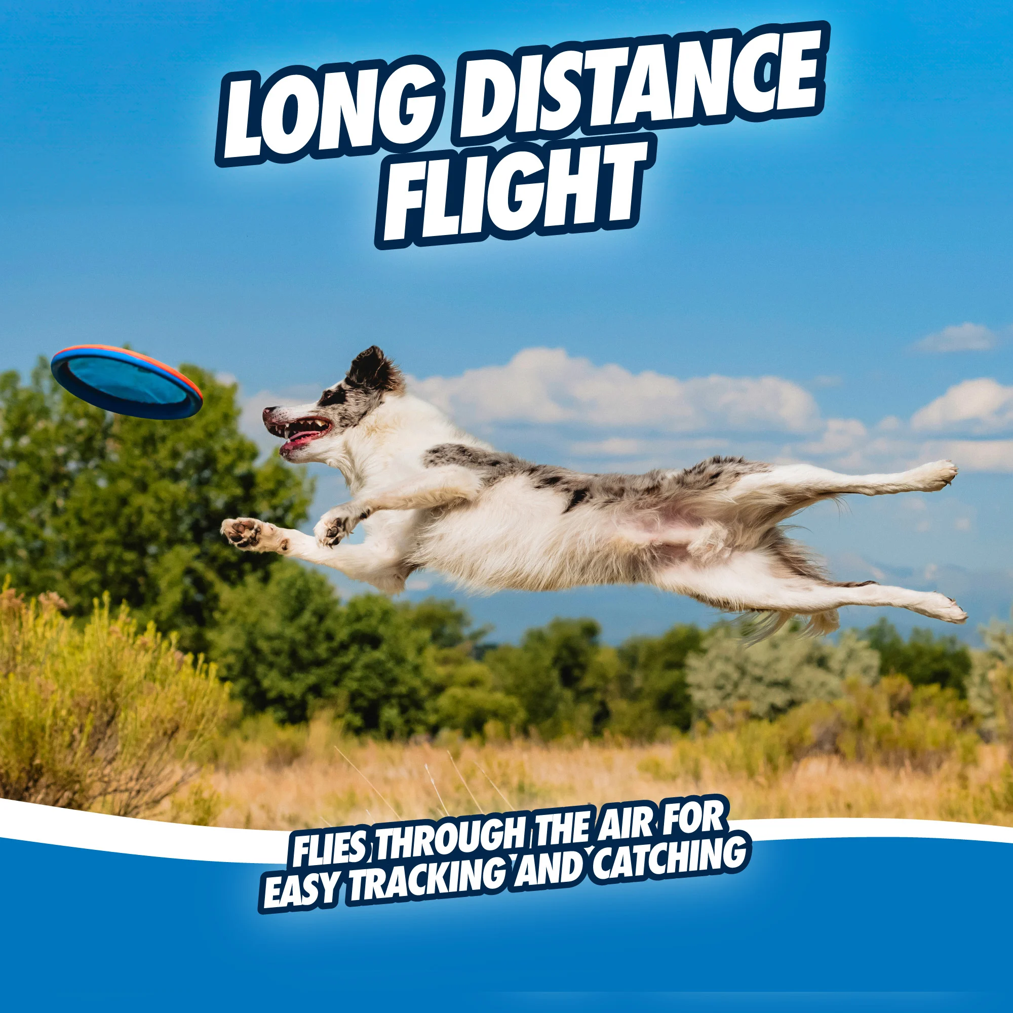 Frisbee pentru câini, plutitor, Ø 16 cm – Chuckit! Paraflight S - imagine 4