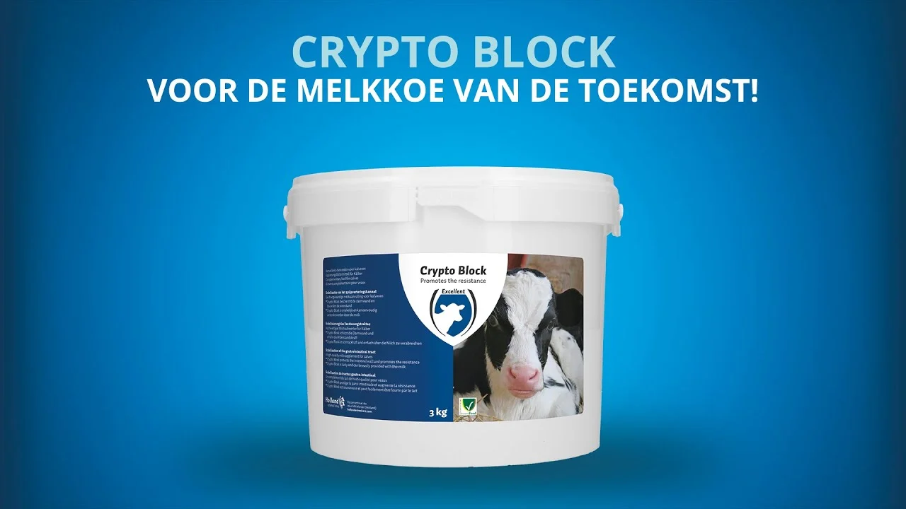 Supliment furajer pentru viței și miei, 2,4 kg – Excellent Crypto Block - imagine 2