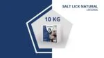 Piatră de lins din sare gemă pentru cai, 10 kg – Excellent Liksteen Naturel - imagine 2